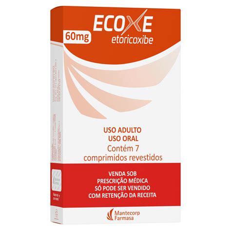 ECOXE: Bula original, obtida diretamente da ANVISA